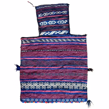 Antik orientalisk handknuten Salt väska