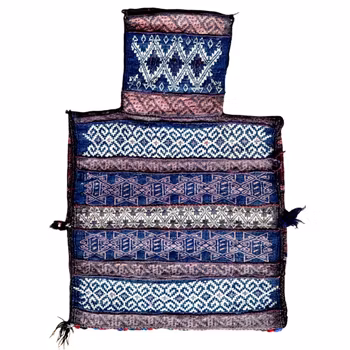 Antik orientalisk handknuten Salt väska