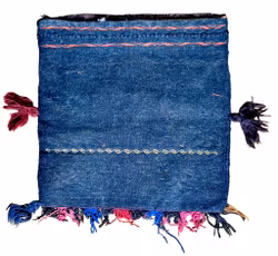 Antik orientalsk håndknyttet taske