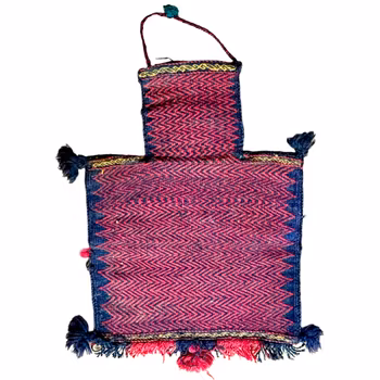 Antik orientalisk handknuten Salt väska