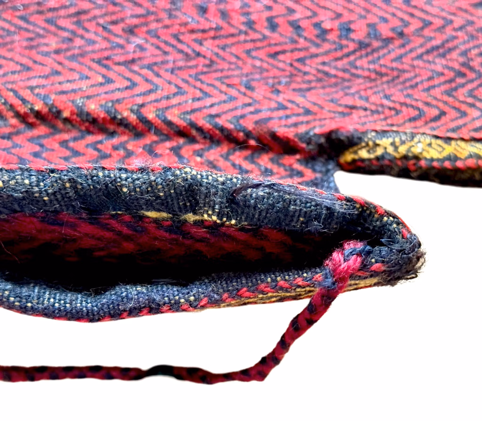 Antik orientalisk handknuten Salt väska