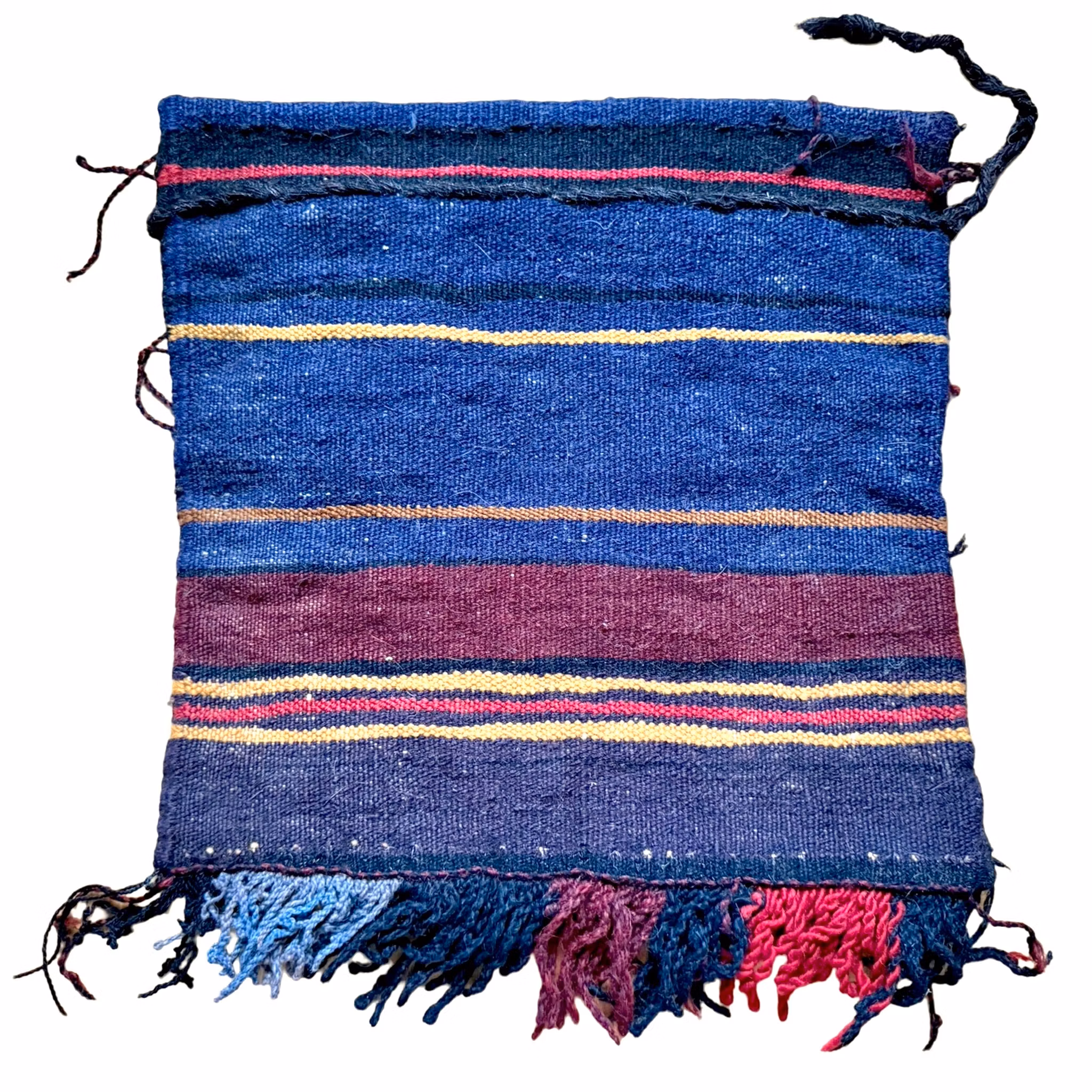 Antica borsa orientale annodata a mano