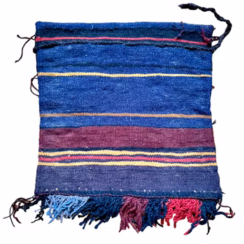 Antik orientalisk handknuten väska