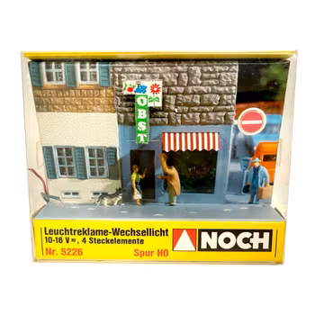 8 st, Noch spur HO, Byggsats för modelljärnvägar