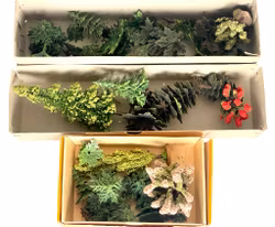 Lot Model Trees and bushes for model railways