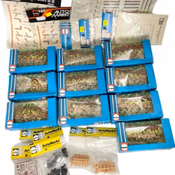 23 stk, Herpa HO for modelljernbaner