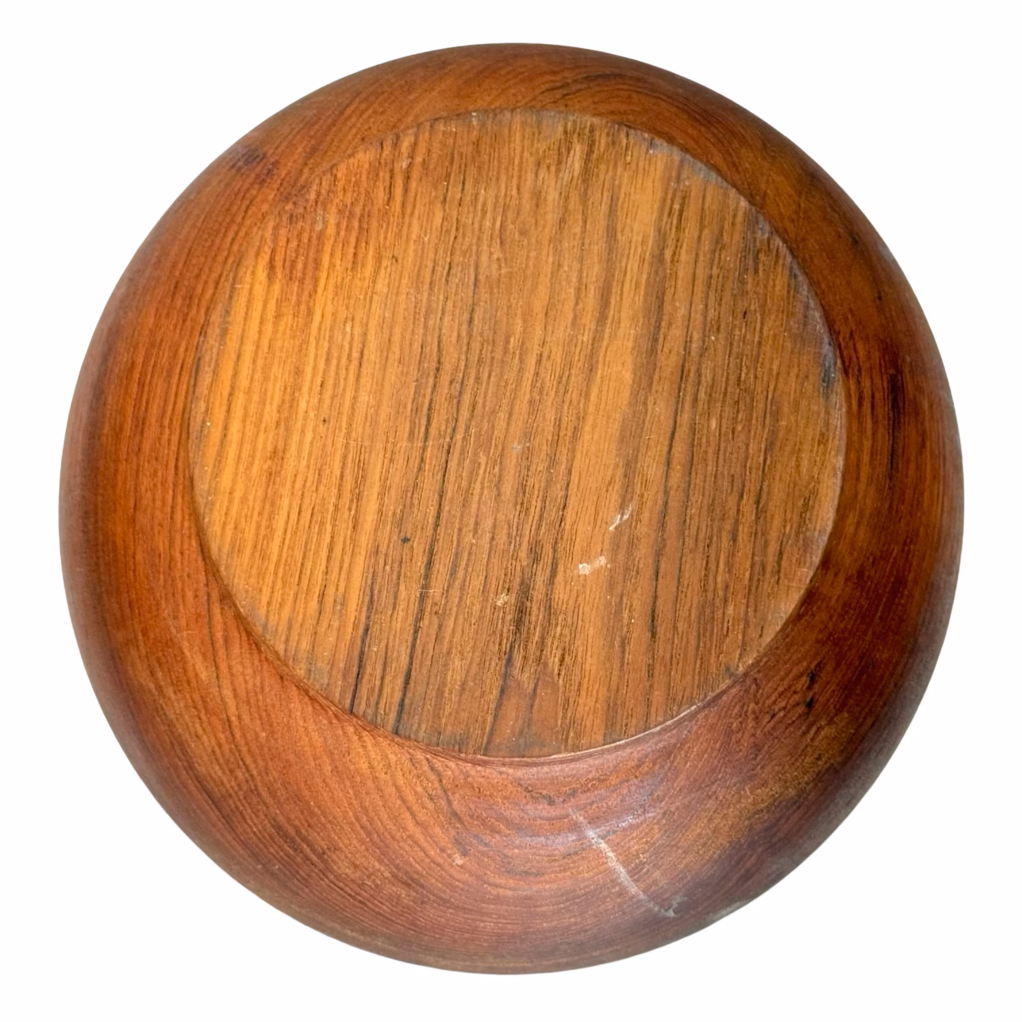 Vintage duża miska z drewna tekowego