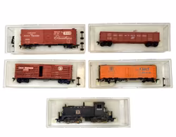 Märklin HO 3647 veturi 4 vaunulla