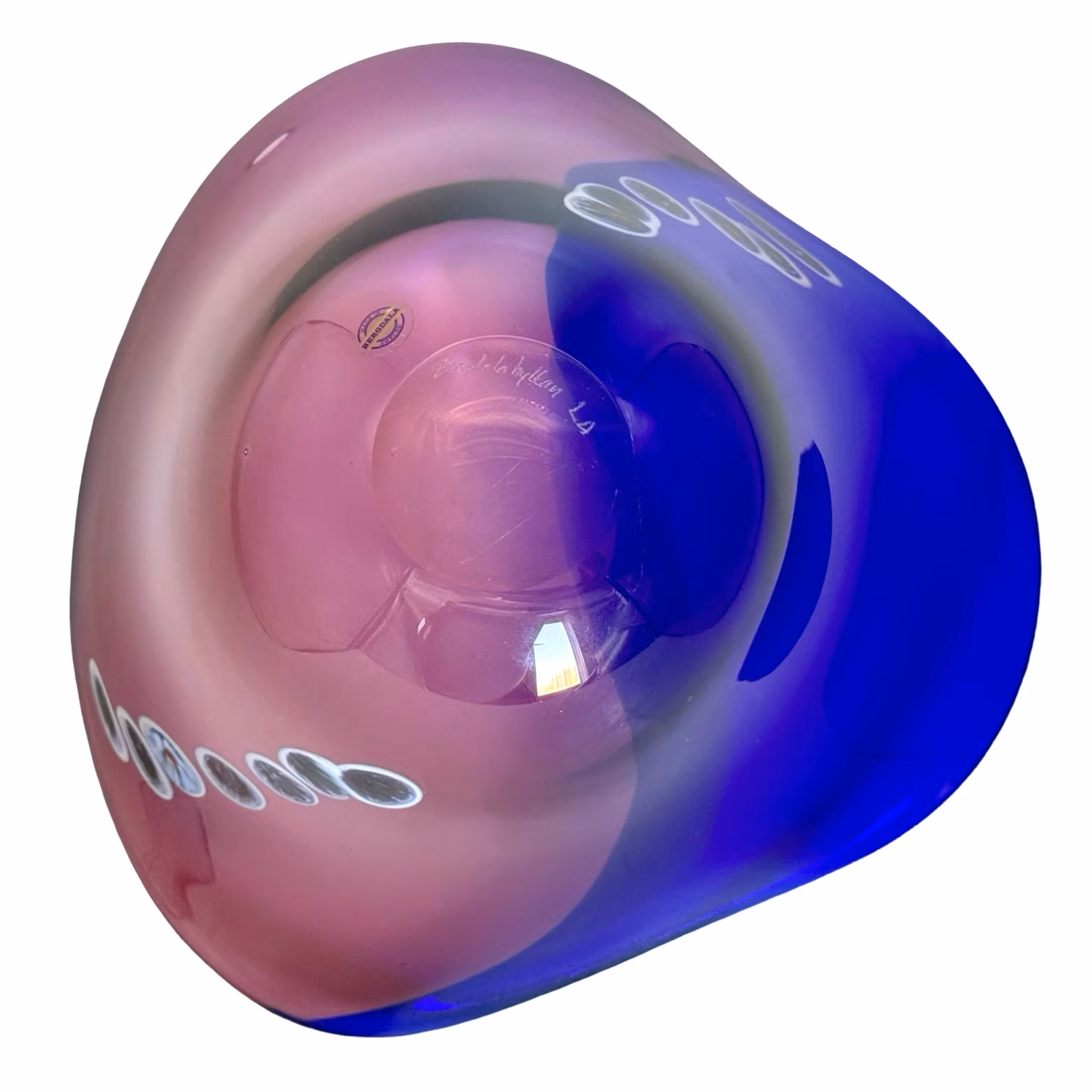 Bergdala Hyttan Milan Bowl, Signed