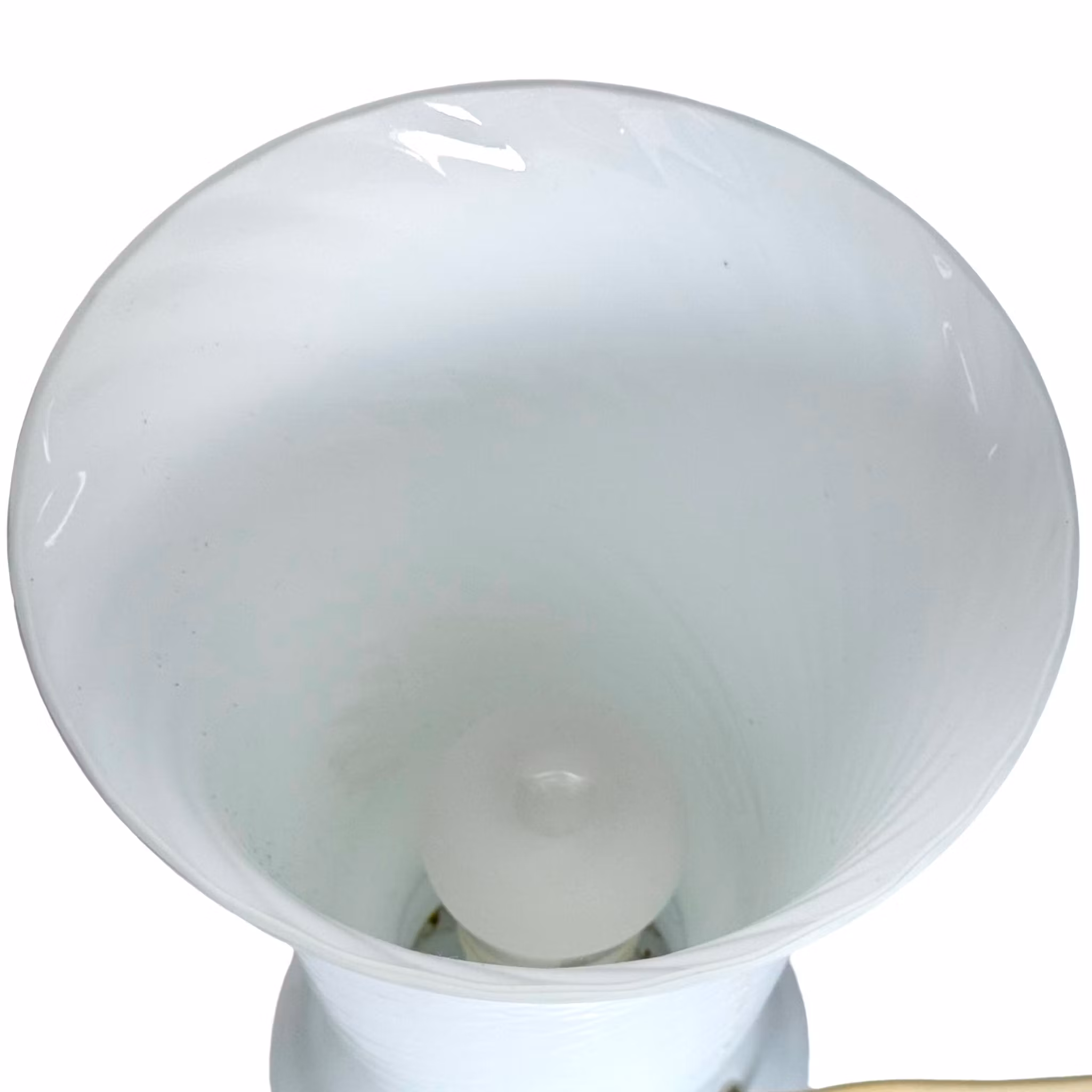 Paolo Venini, Swirl Murano Glass pöytävalaisin, Italia 1970-luku