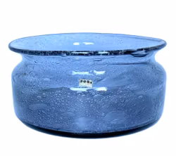 Erik Höglund, Jarrón, vidrio, Boda, firmado