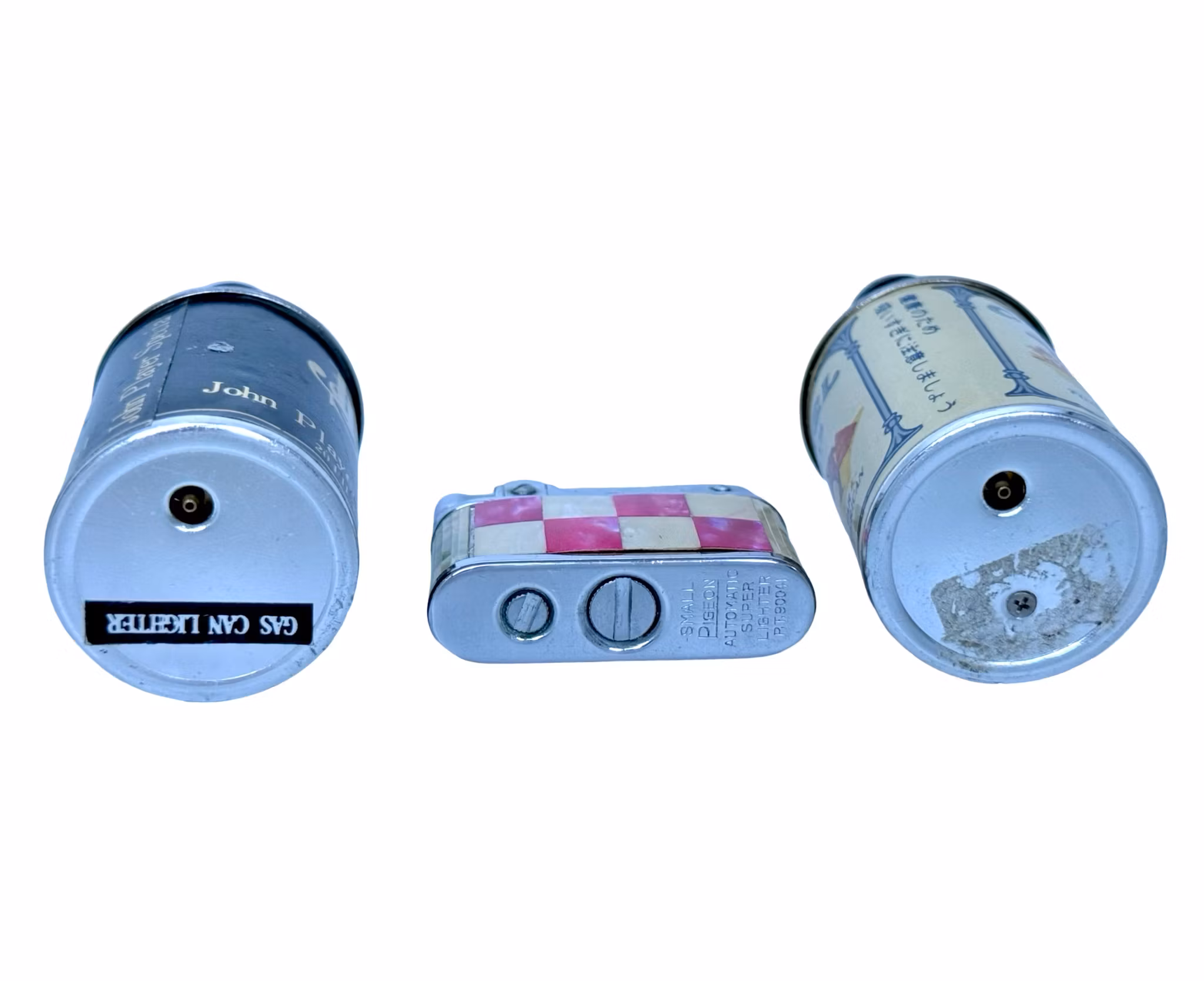 Vintage Small Pigeon & Camel & John Player, specjalna zapalniczka