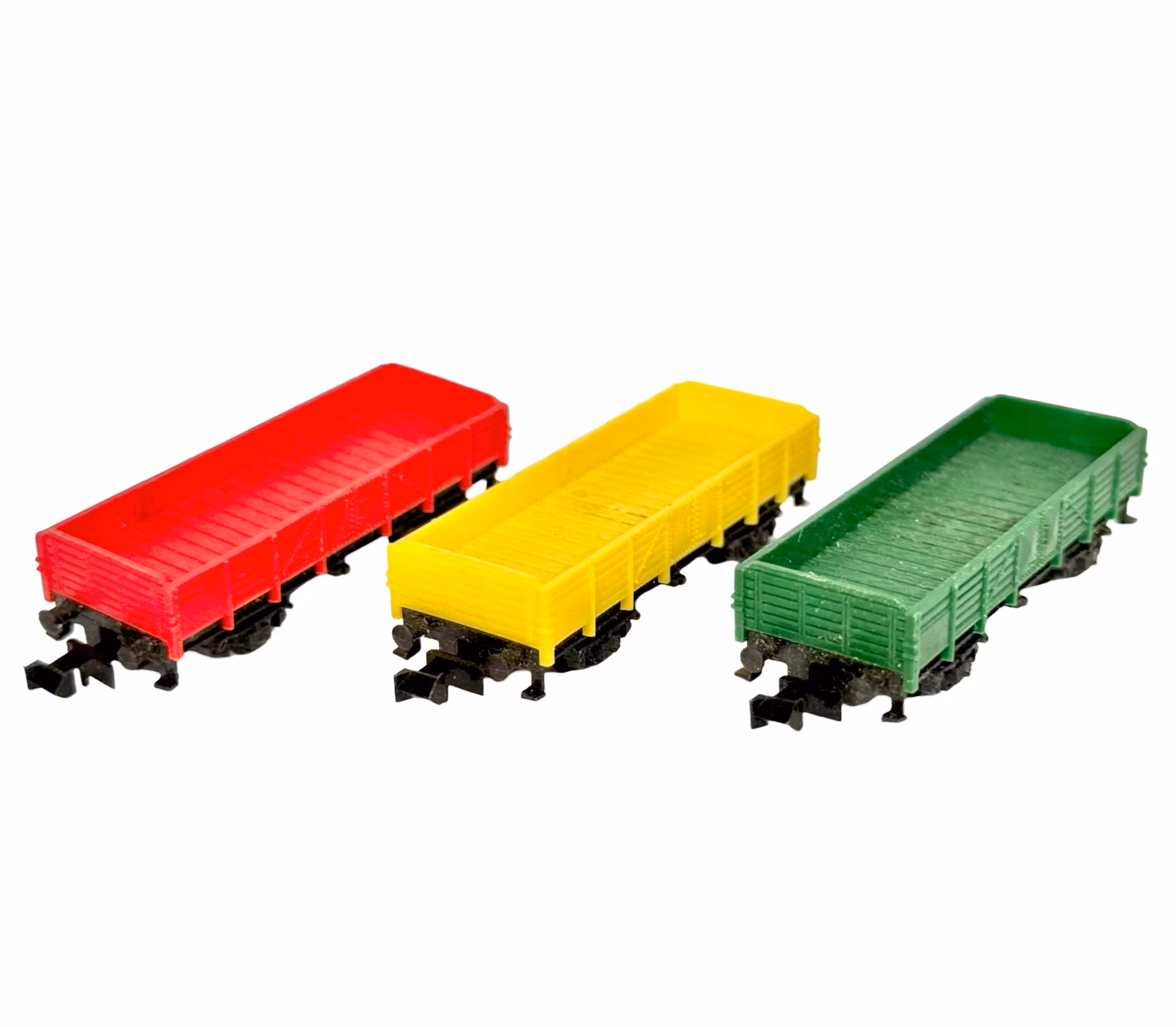 Lokomotywy Trix z wagonami w skali N 6 sztuk