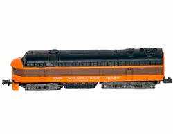 Lokomotywa Atlas w skali N z 8 wagonami Lima