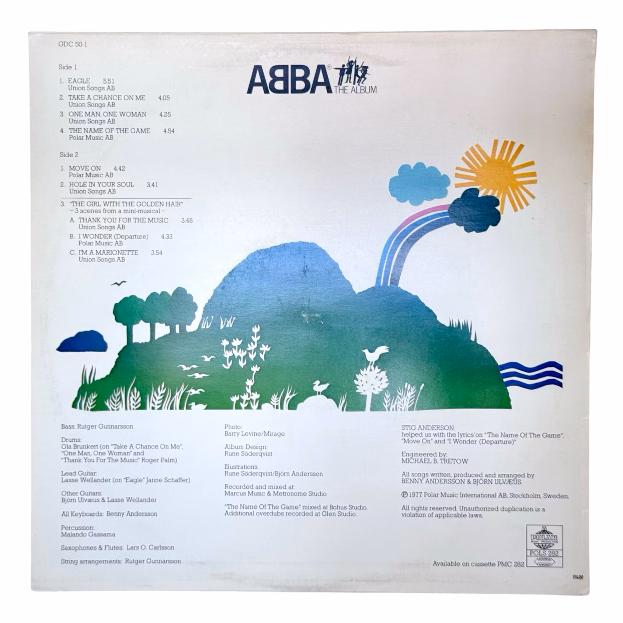 ​​​​ABBA, The Album, pols 282, LP Vinyl 1977