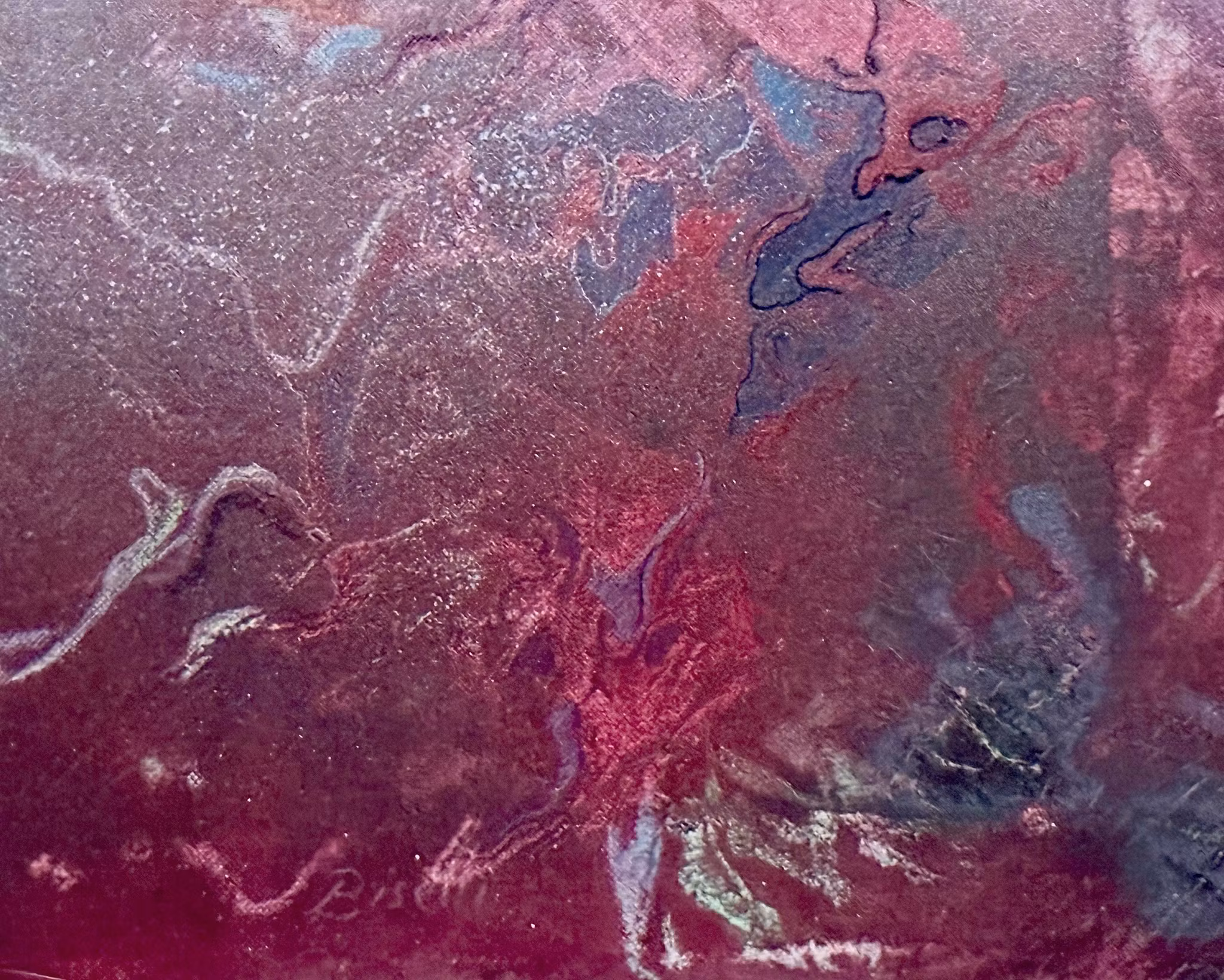 Benito Biselli (Mugnano, 1938 - Mugnano, 1990) Obraz sygnowany-73, Włochy