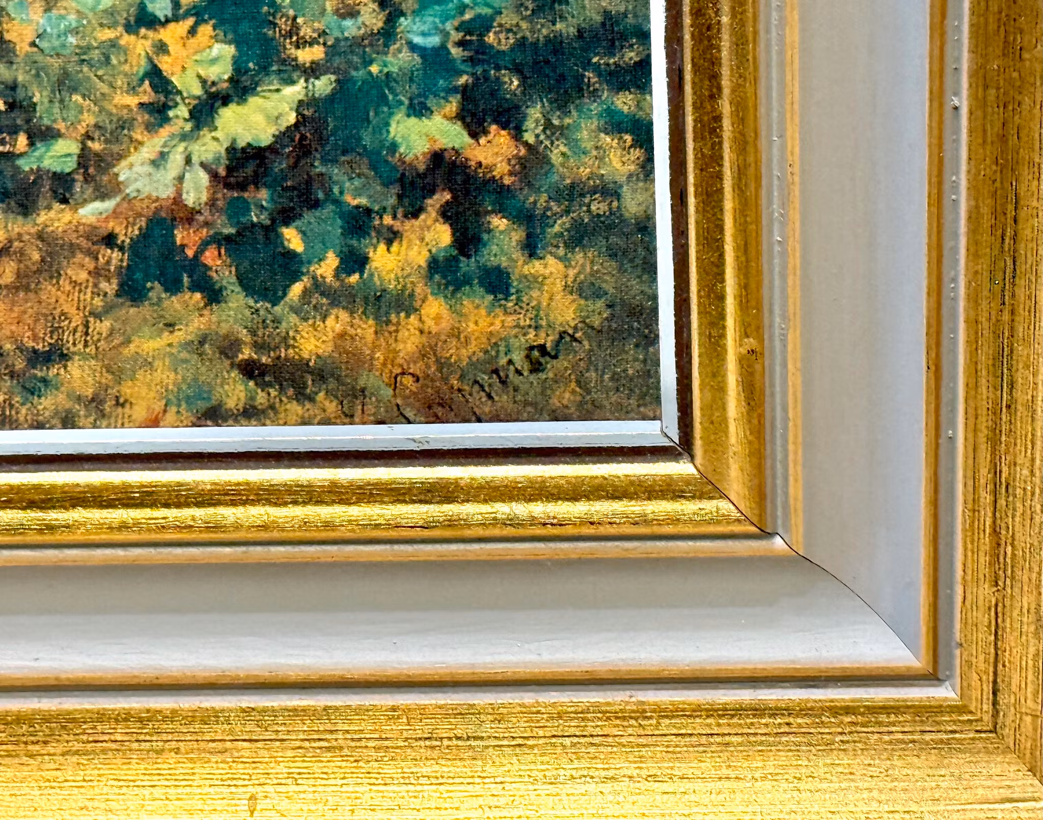 Oljetrykk, "Harvest", Francesco Capuano, Italia