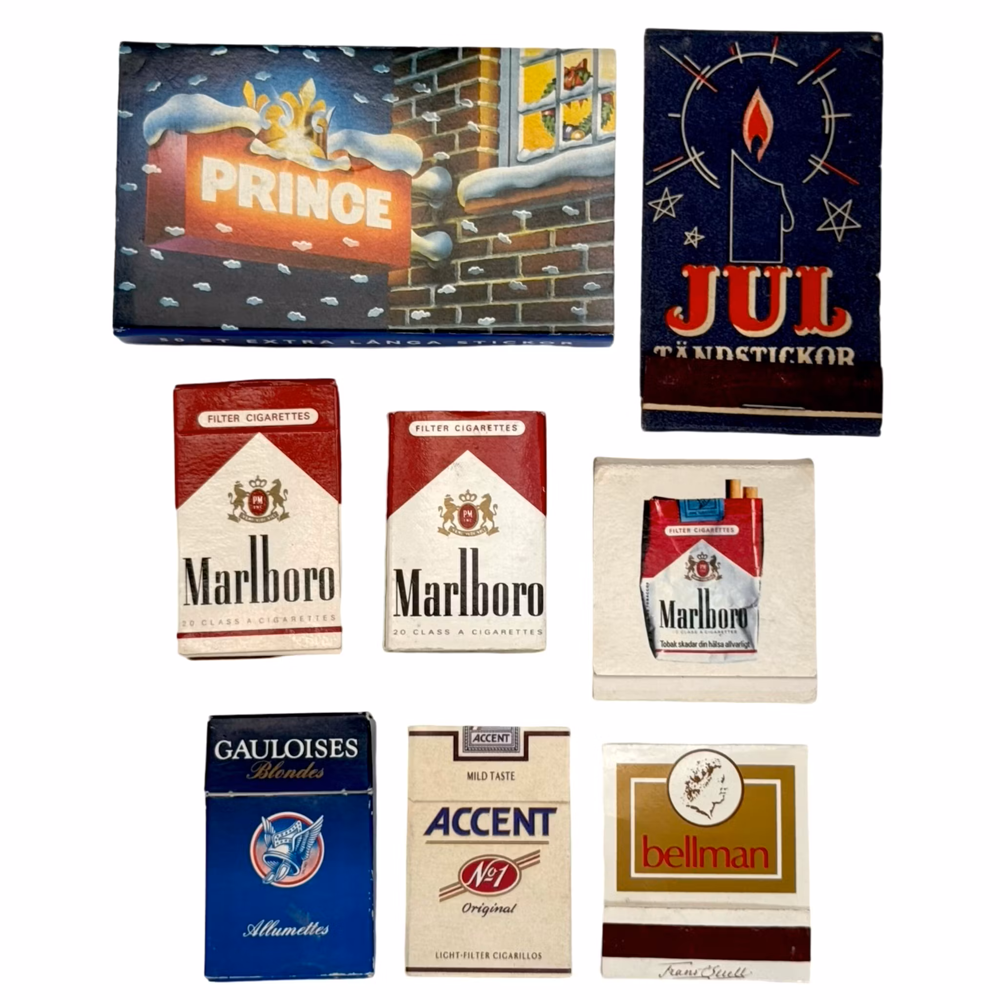 Vintage luciferdoosjes