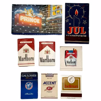 Vintage Tändsticksaskar