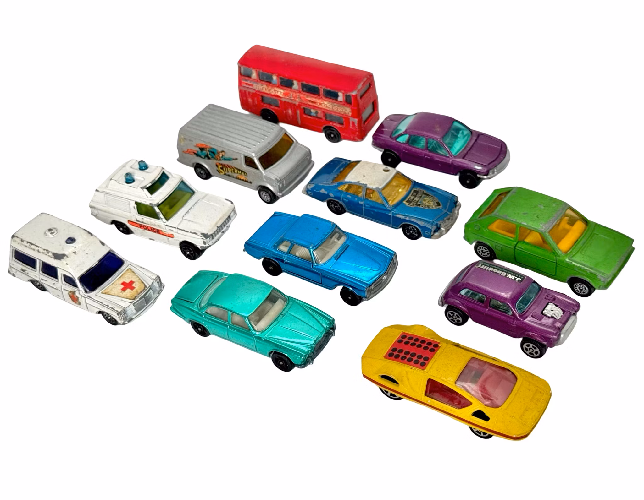 Macchinine 11 pz, Corgi Juniors Vintage