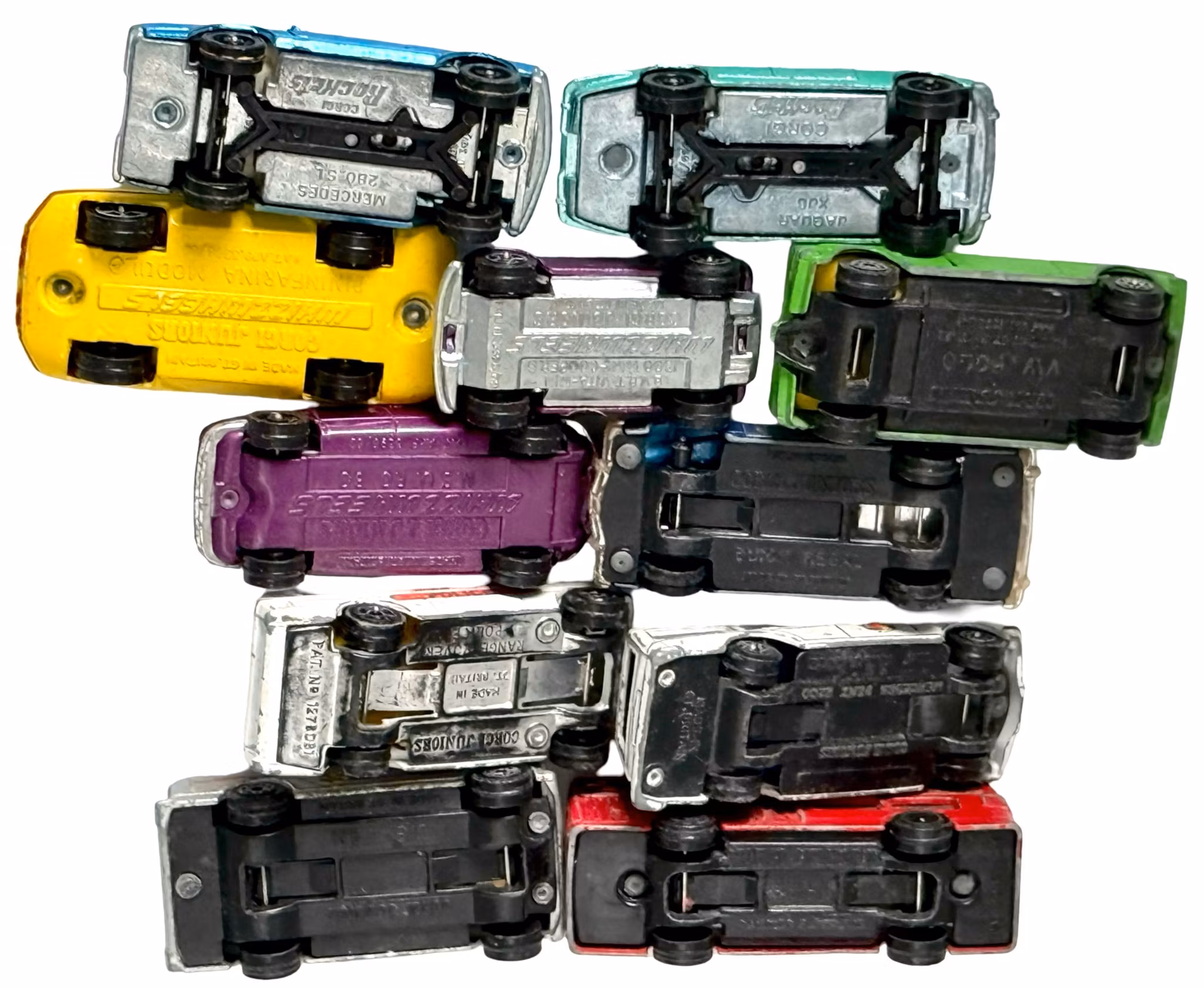 Macchinine 11 pz, Corgi Juniors Vintage