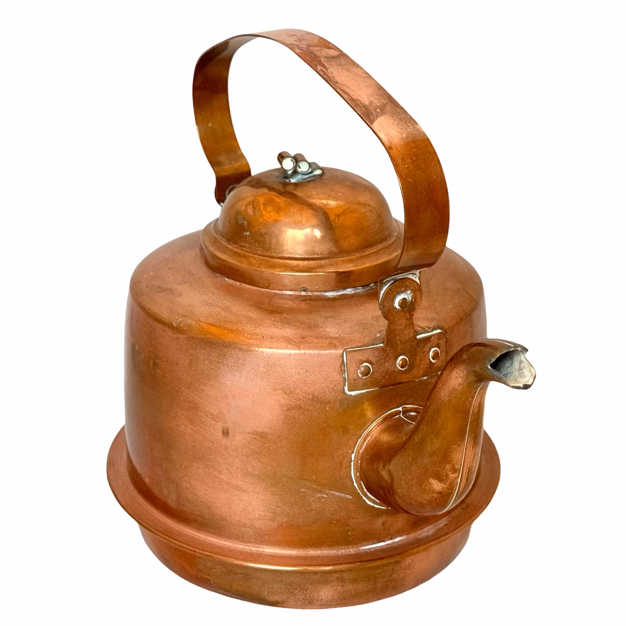 Zabytkowy czajniczek Dzbanek do kawy, miedziany, 4 litry, XIX w., Szwecja