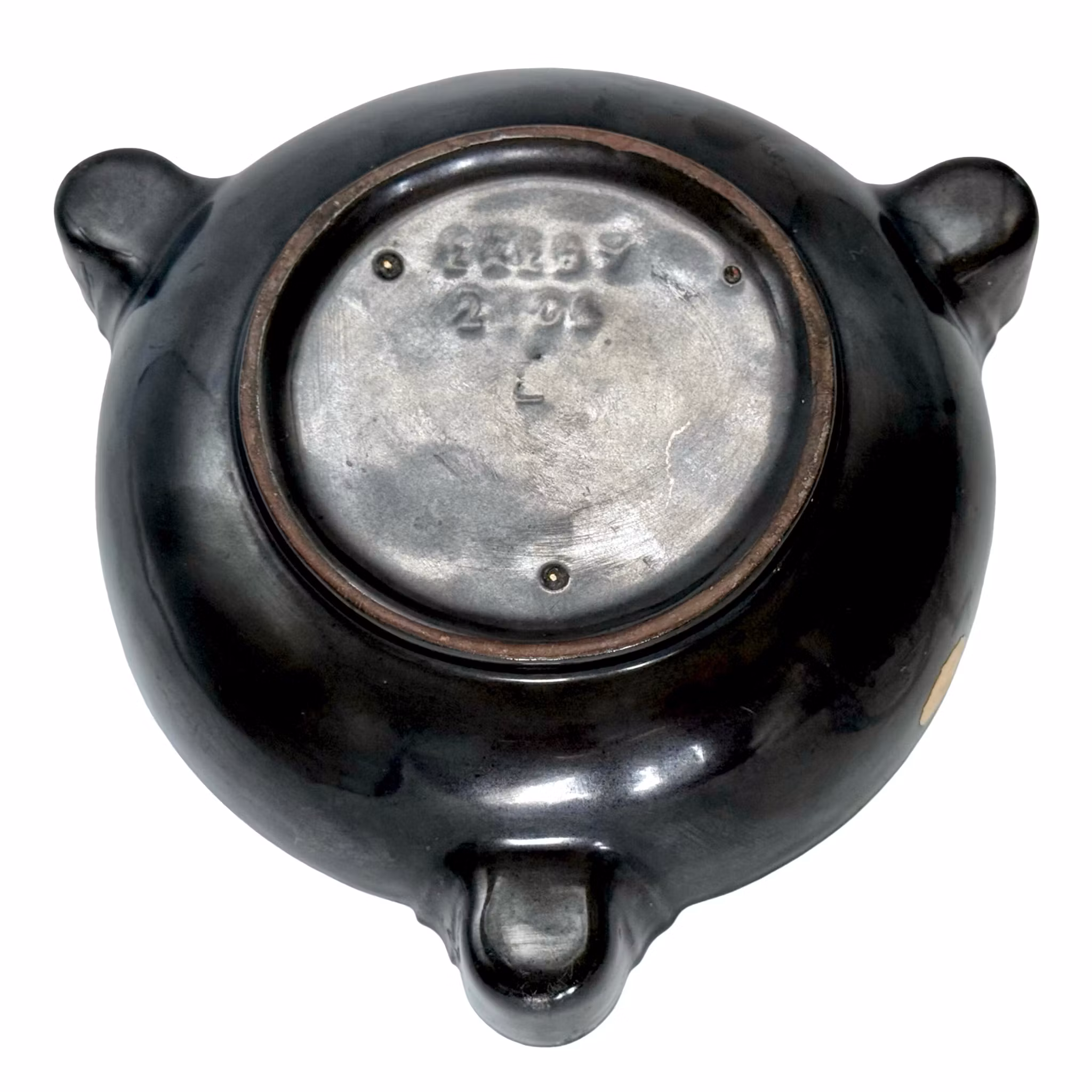 Harald Östergren, Bougeoir/bol de l'Avent, céramique, Upsala Ekeby