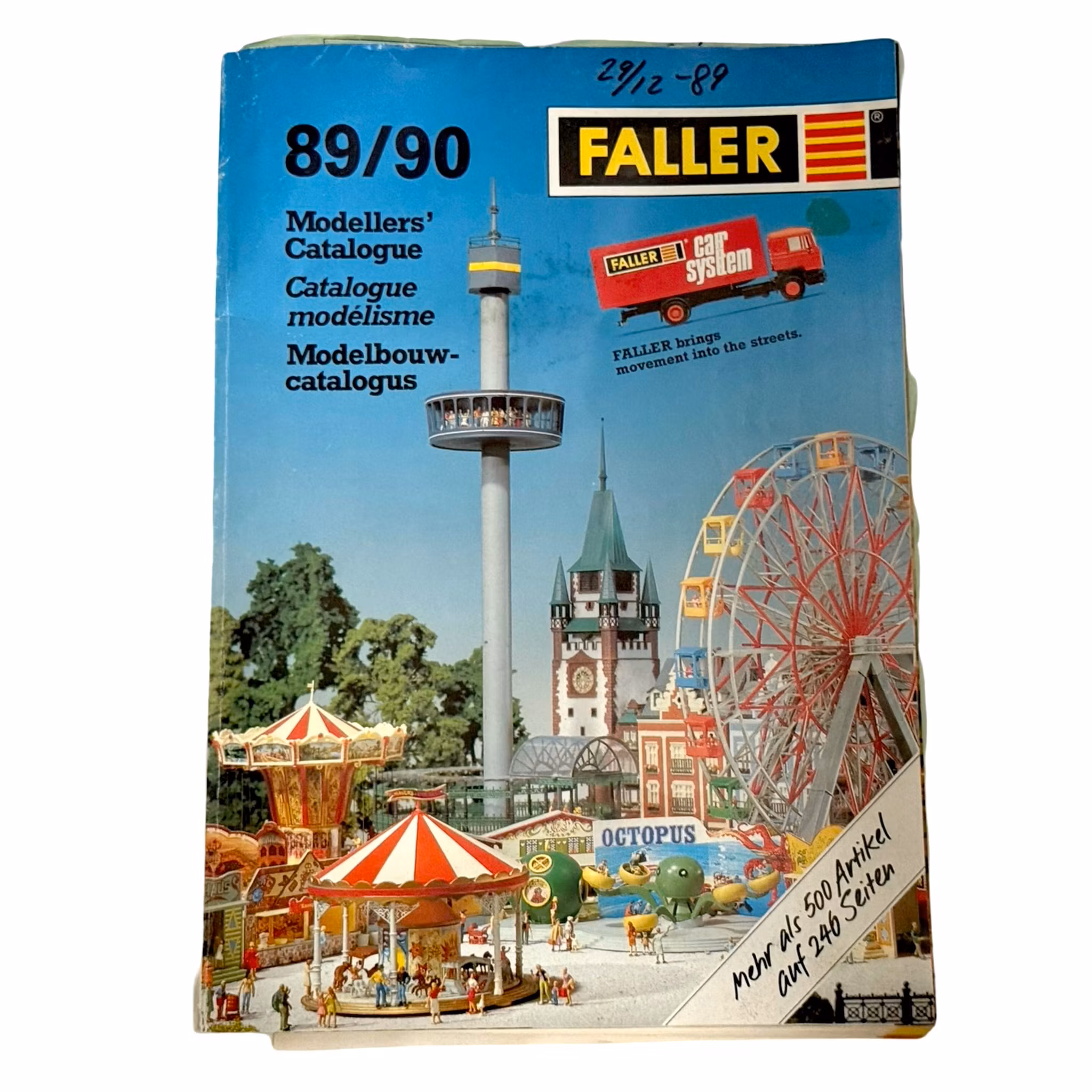 Katalog modeli FALLER 89/90