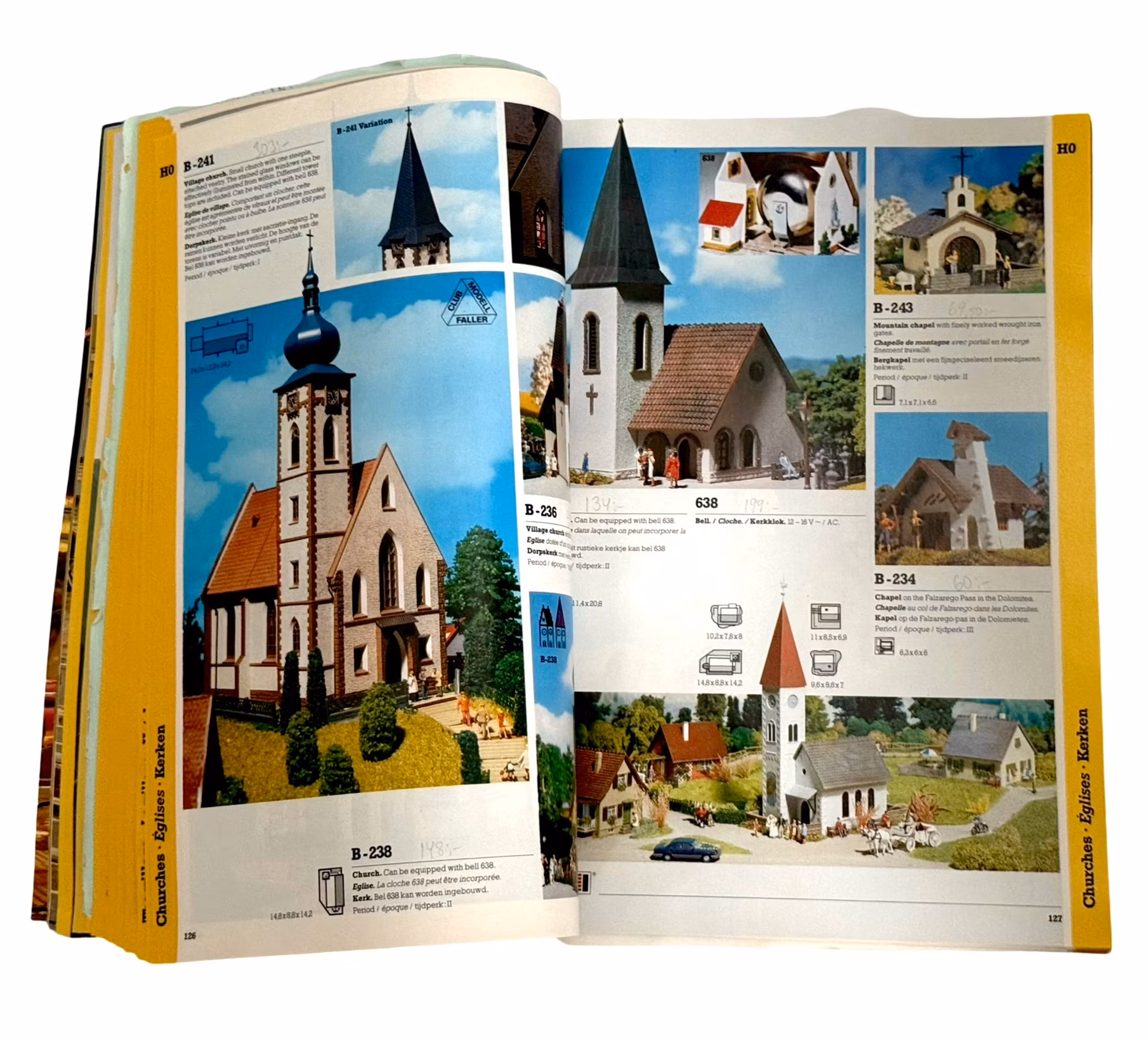 Katalog modeli FALLER 89/90