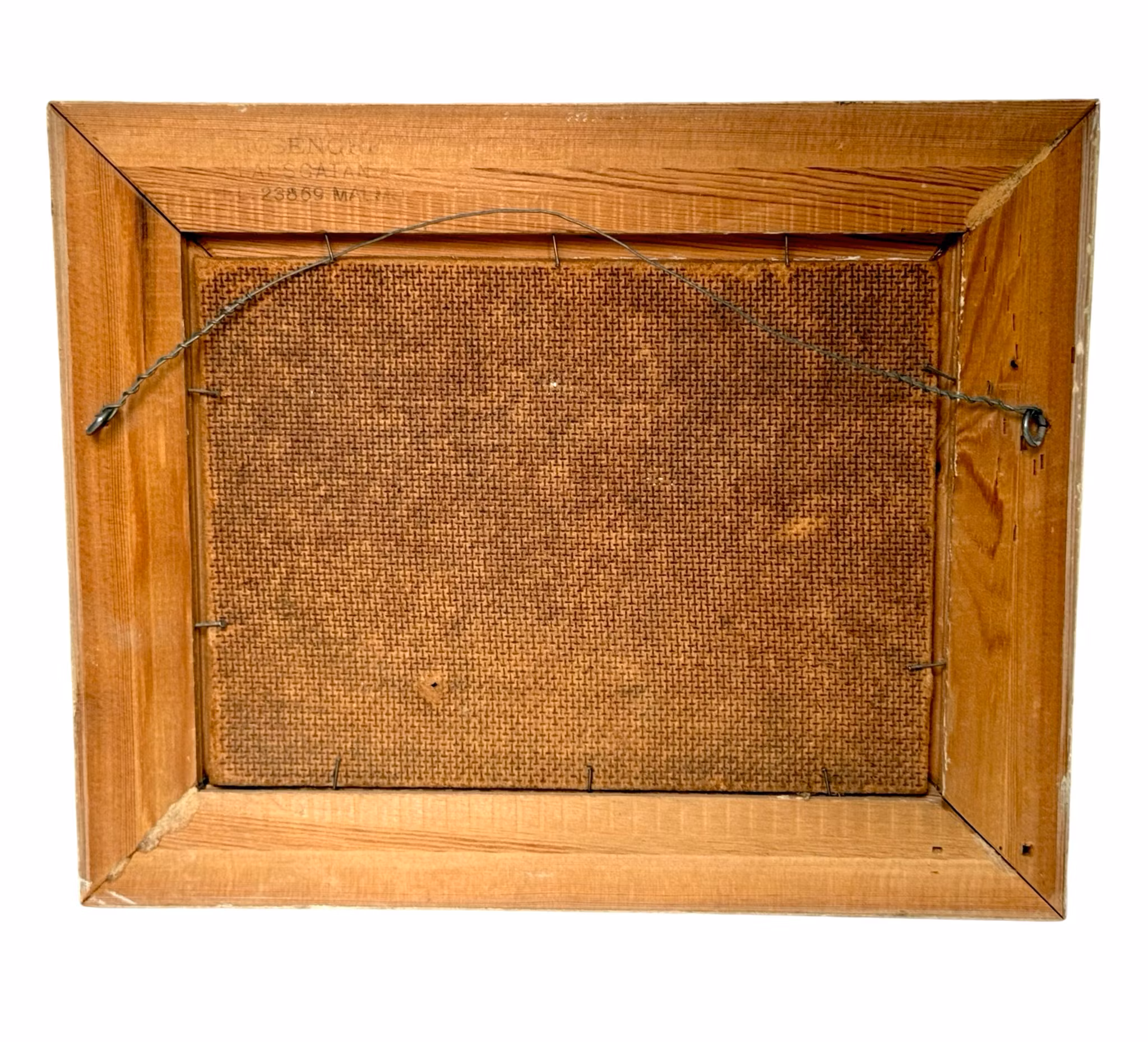 T Hedin, Olja på pannå, landsbygd, signerad