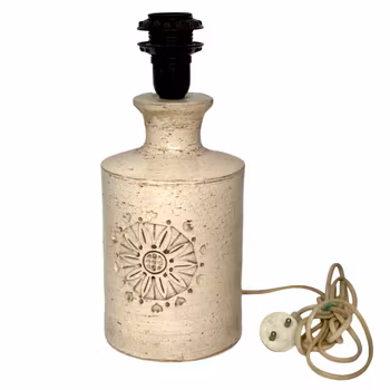 Bordslampa, Bitossi för Bergsboms, keramik, Italien