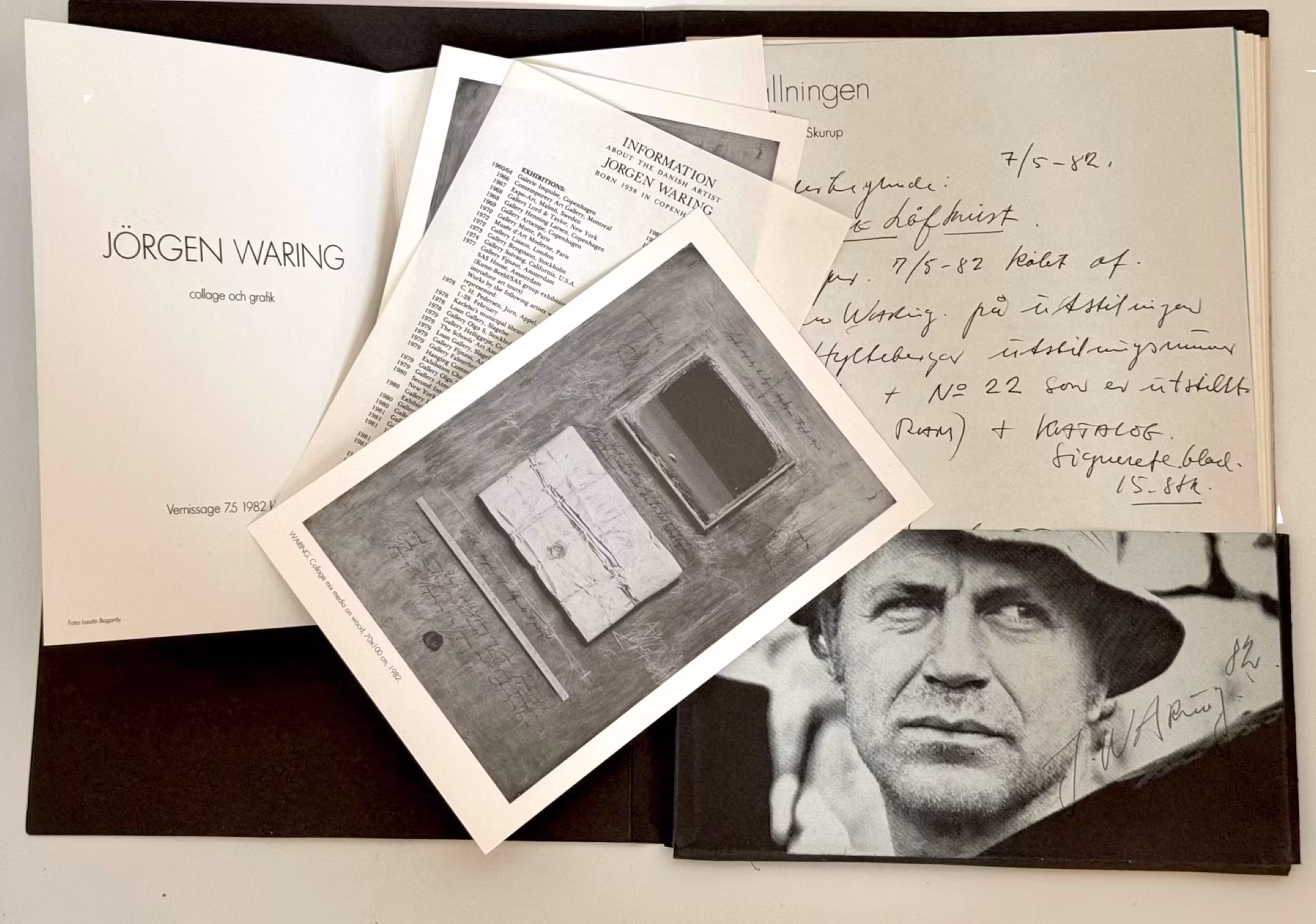 Jörgen Waring Imaginär Filosofi 1978/82 Galleri Forum