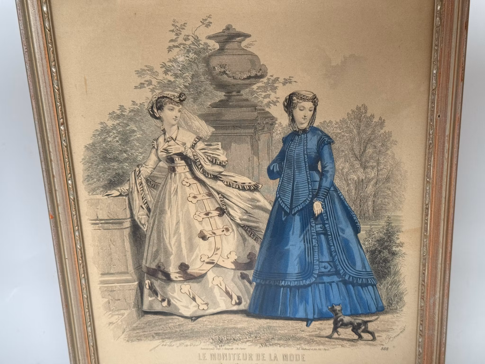 Tryk, Modedesign fra det 19. århundrede