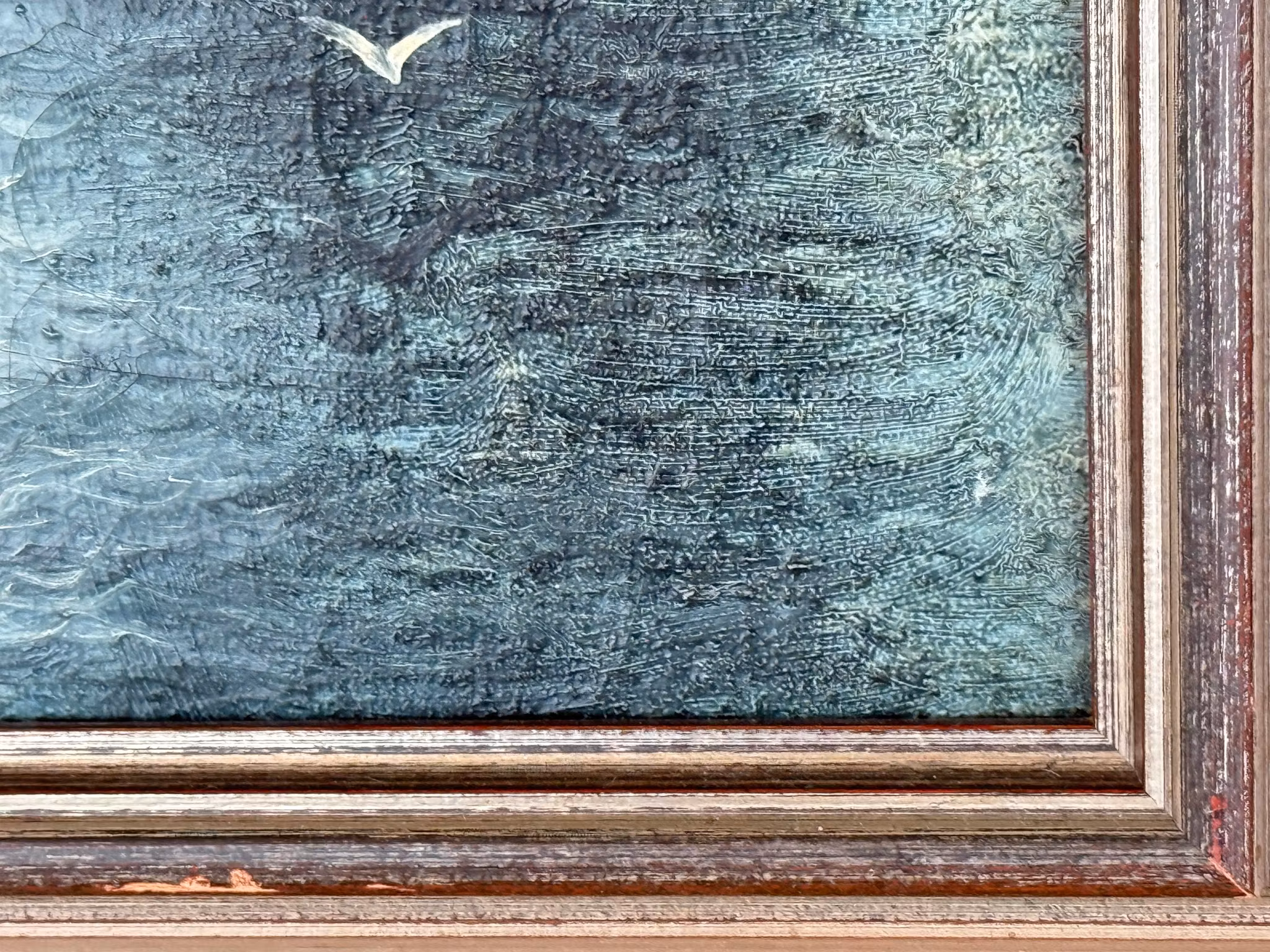 Agnes Blomqvist, Olja på duk