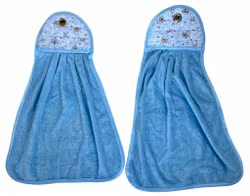 4 st Handdukar, blommor mönstrade, Beaver Frotte och Smart