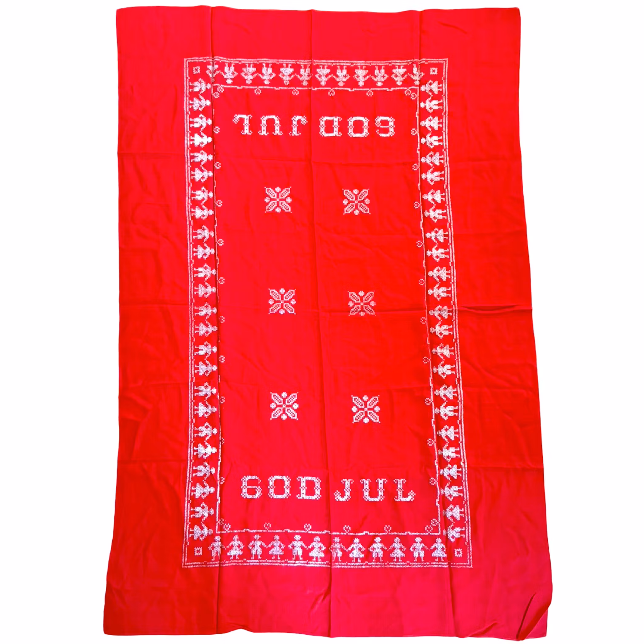 Vintage dukar, juldukar till matbordet, linne