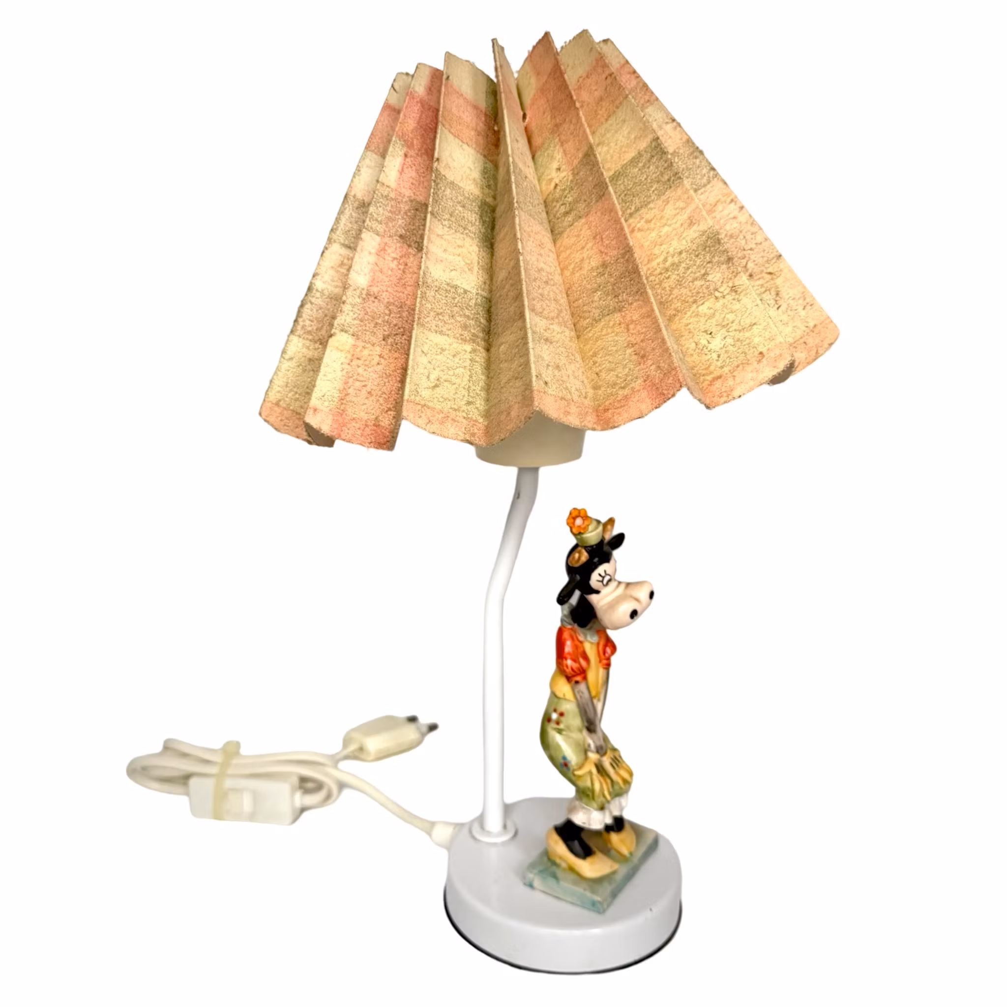 Old Disney Table Lamp, Walt Disney Character Kon Klarabella