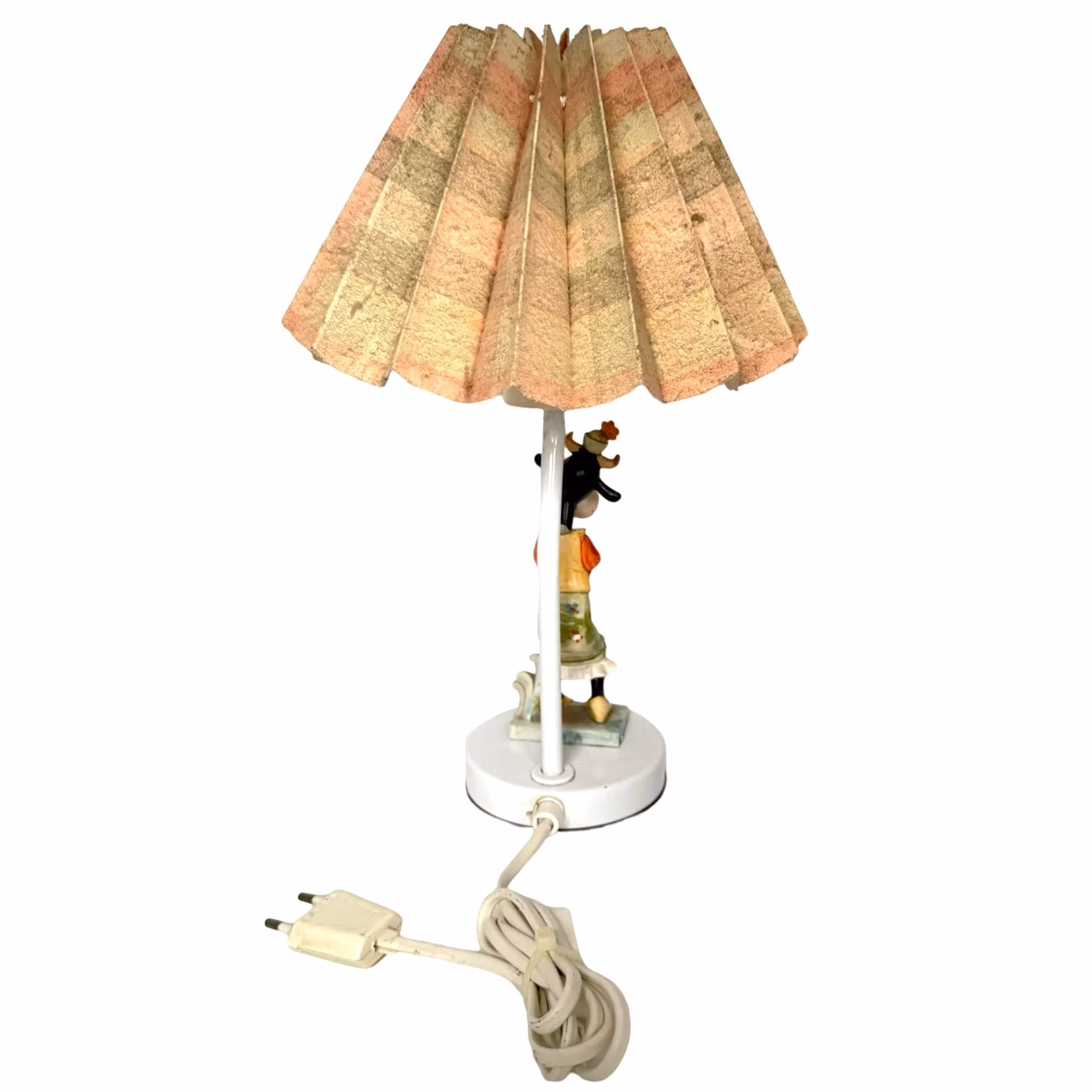 Old Disney Table Lamp, Walt Disney Character Kon Klarabella