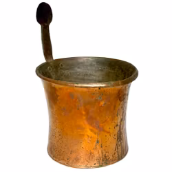 Antik kobberbøtte, kar, 1800-tallet