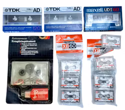 Olympus Mikrokassett XB 60, TDK AD 120,  Maxell UD1  60