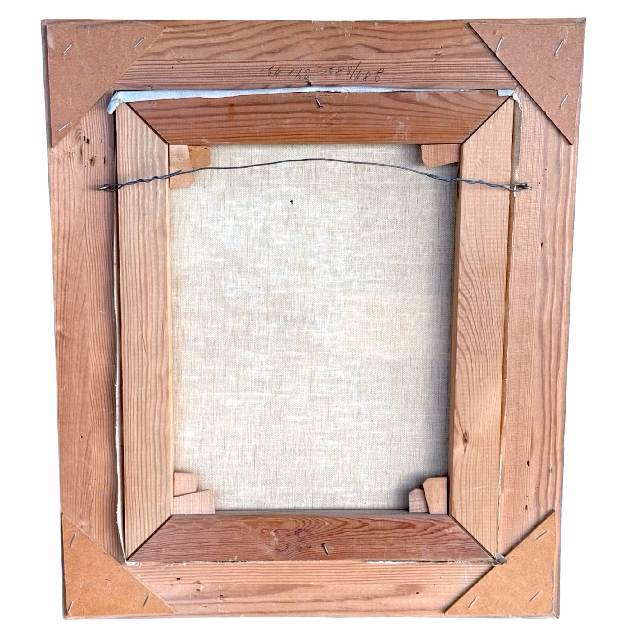 Unidentified artist, Oil on canvas, signed Clair