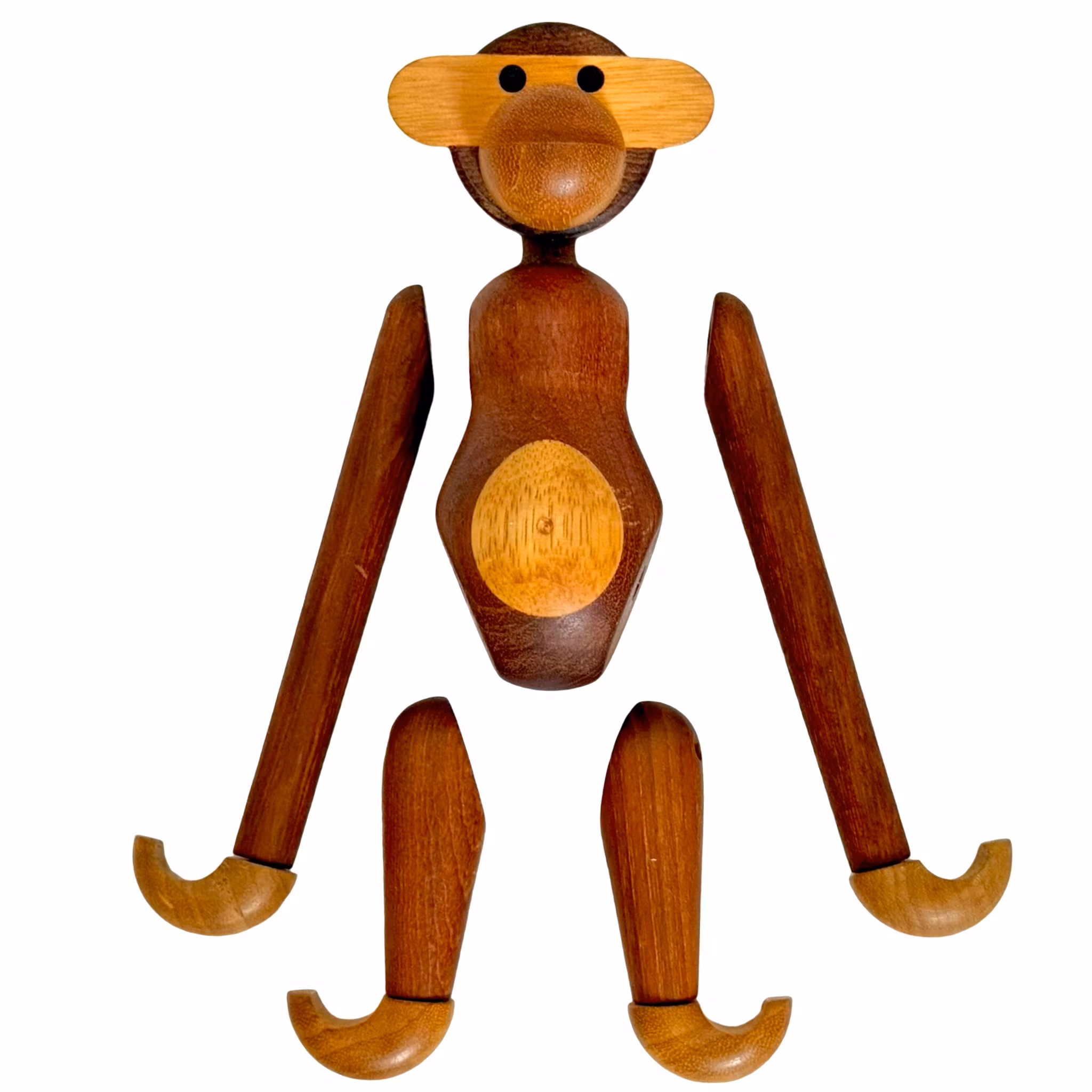 KAY BOYESEN. Figurine, monkey, teak, Denmark.