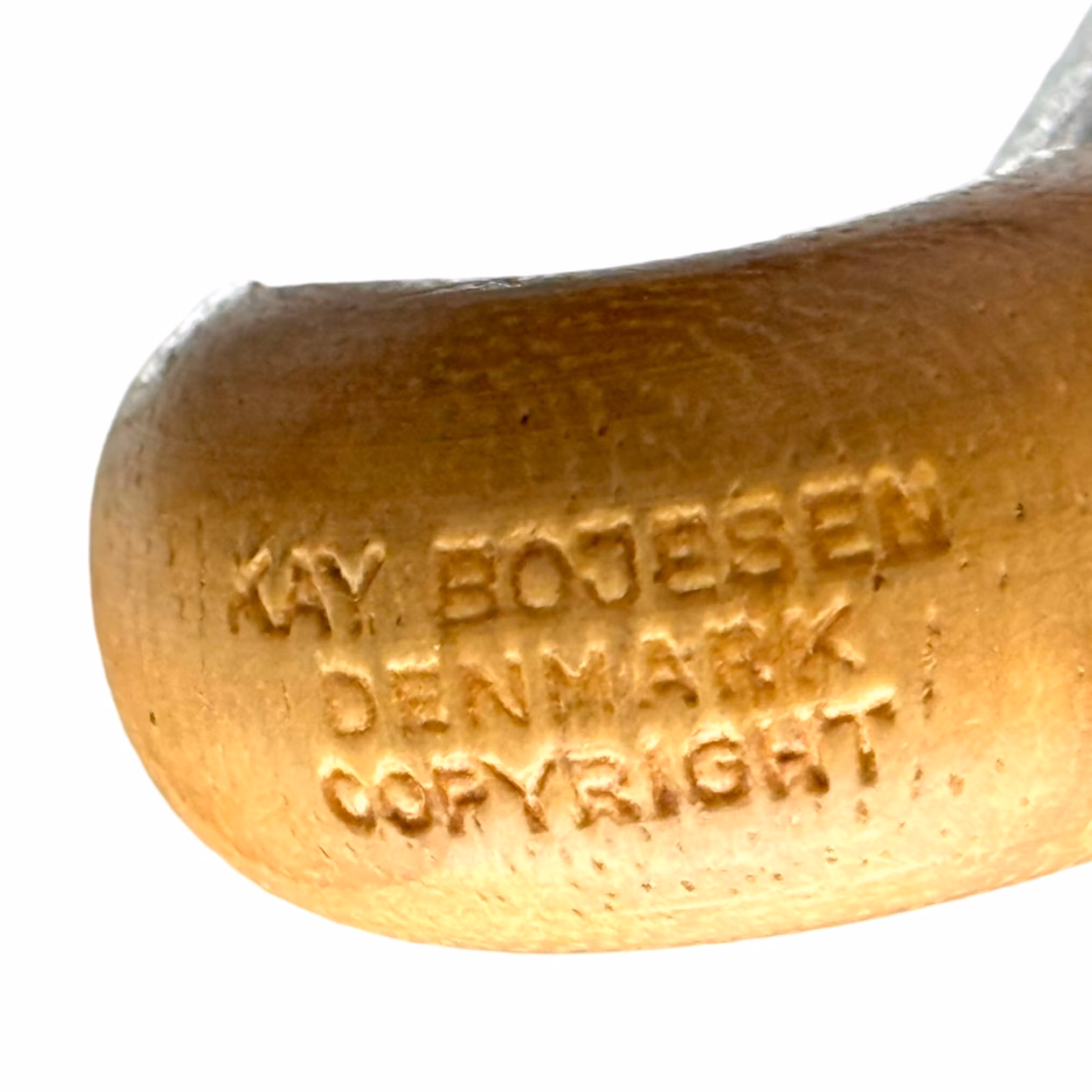 KAY BOYESEN. Figurine, monkey, teak, Denmark.