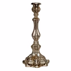 Antik sterling silver 925 ljusstake, Italien