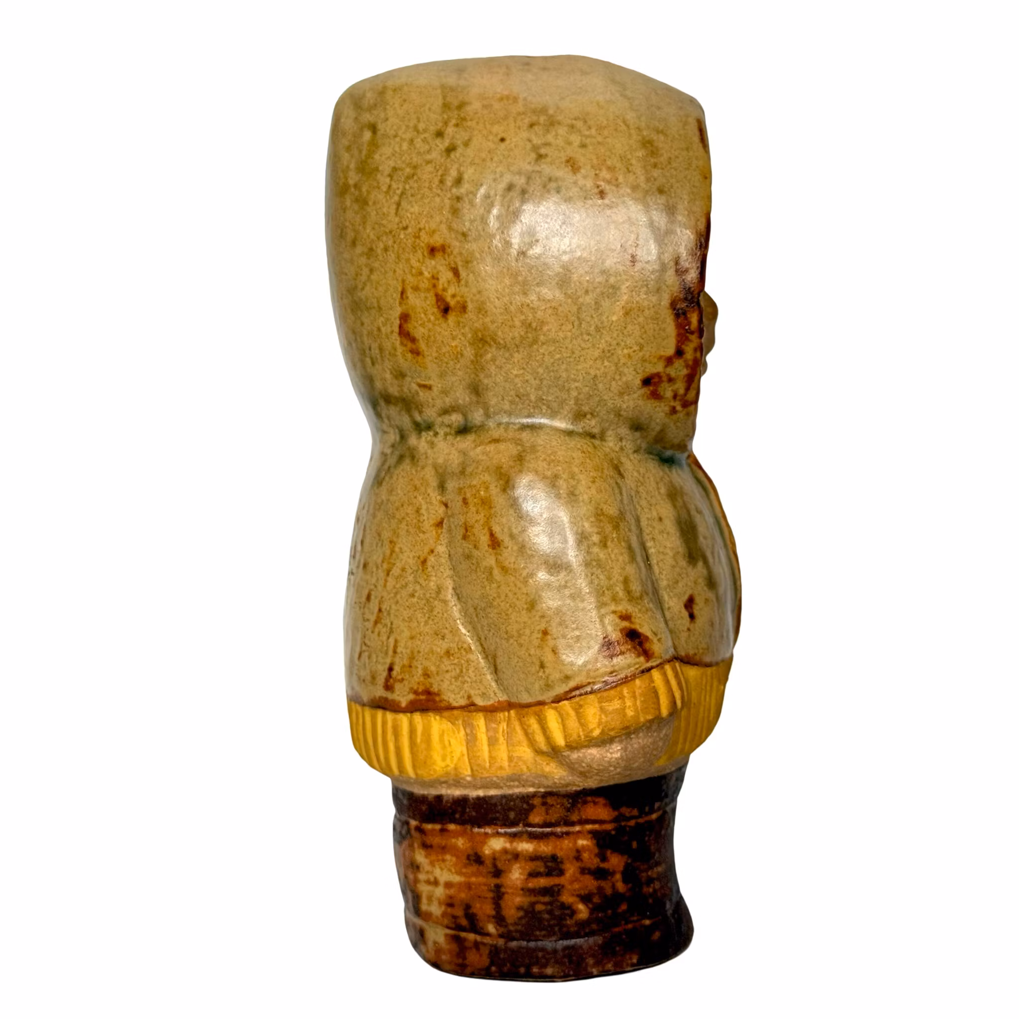 Lisa Larsson. Figurilla, gres, esquimal, Todos los niños del mundo, Gustavsberg