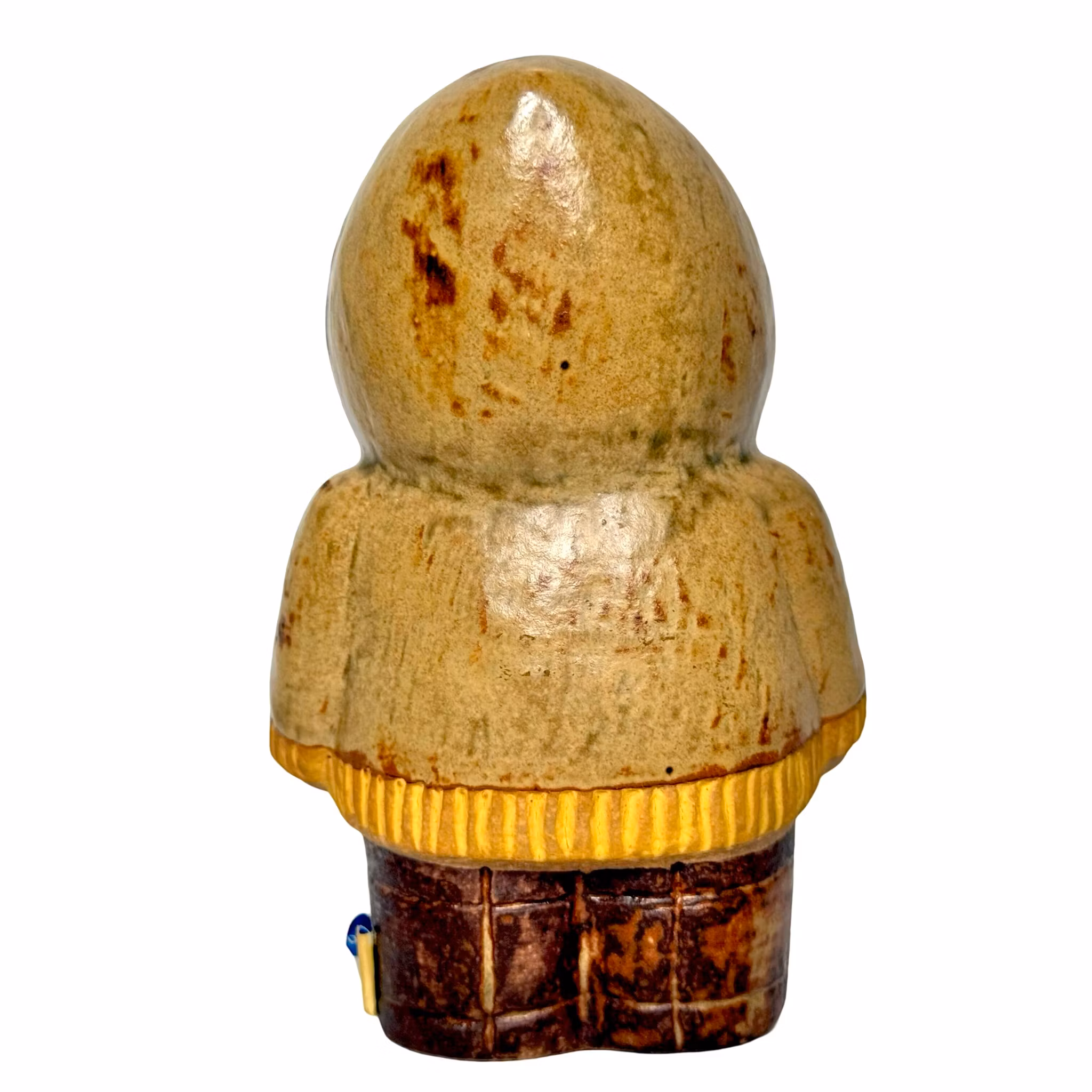 Lisa Larsson. Figurilla, gres, esquimal, Todos los niños del mundo, Gustavsberg