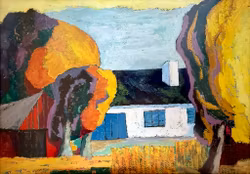 Broeder Sörnby, olieverf op paneel, gesigneerd