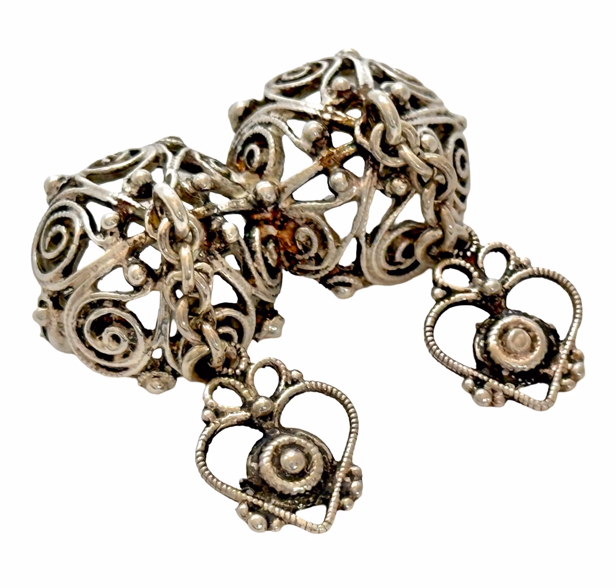 Silver Norwegian Solje wedding brooch - Ottar Hval