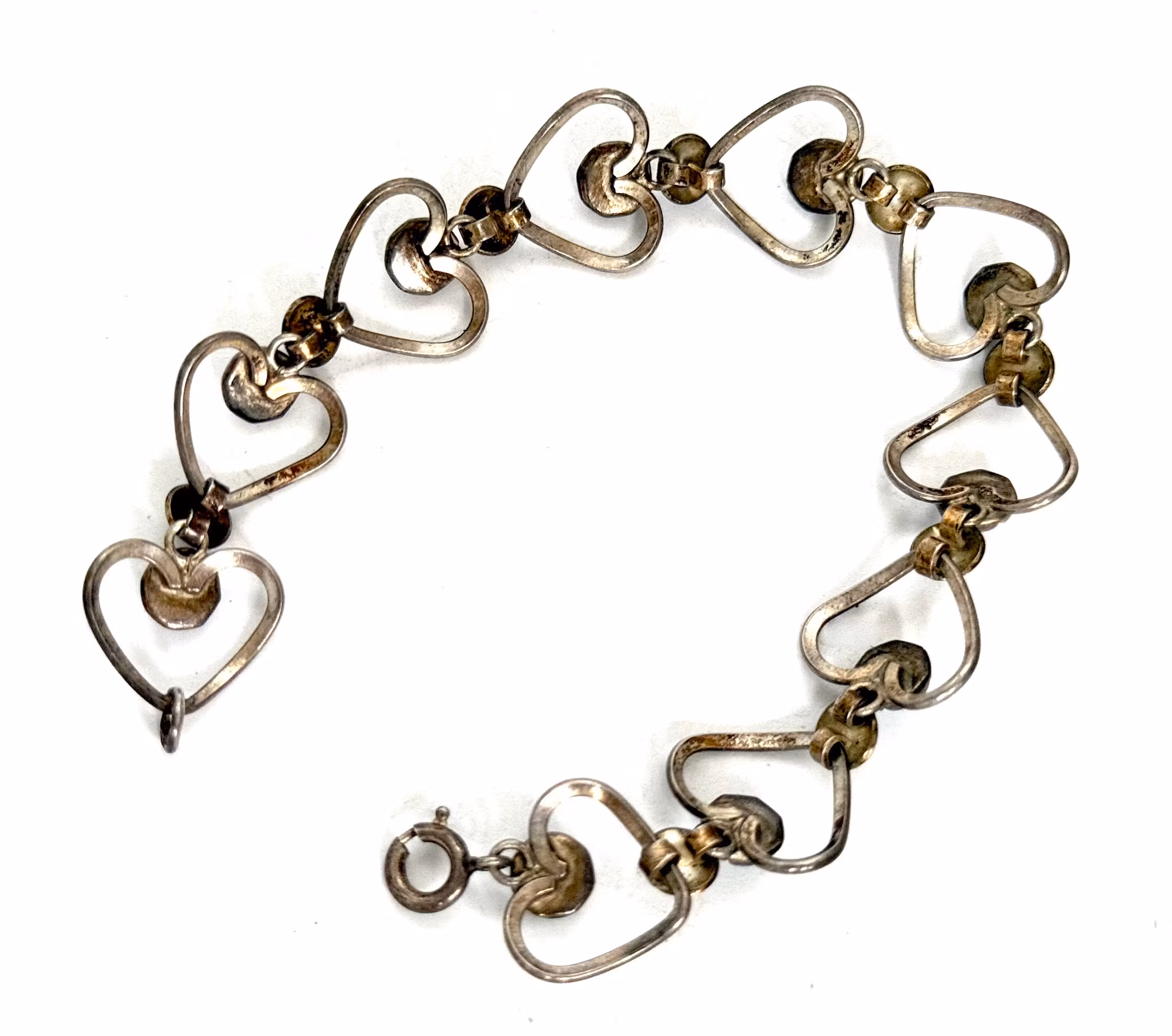 KARL ERIK PALMGREN, Armband silver med kalcedon