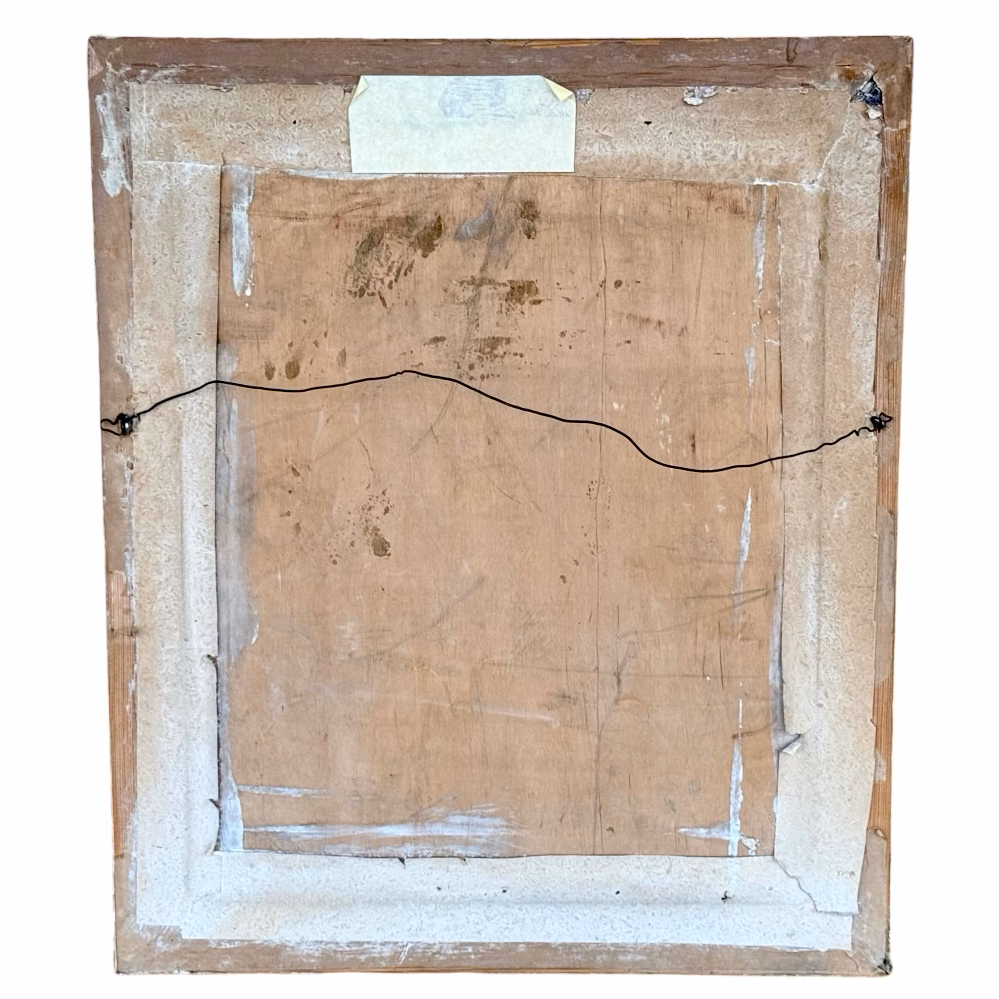 Oidentifierad konstnär, Olja på duk, Otydligt signerad